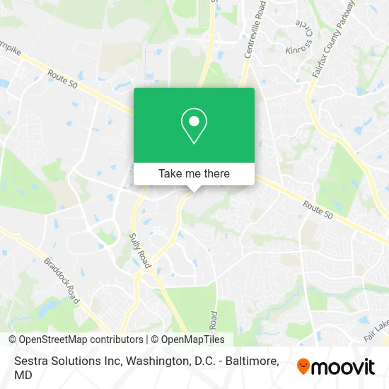 Sestra Solutions Inc map