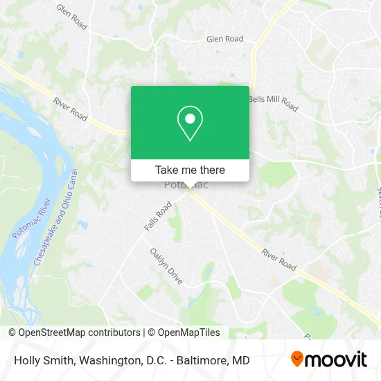 Holly Smith map
