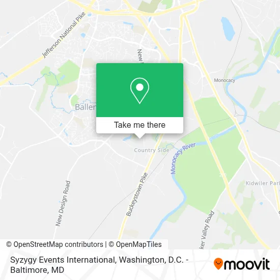 Syzygy Events International map