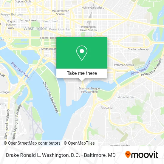 Drake Ronald L map