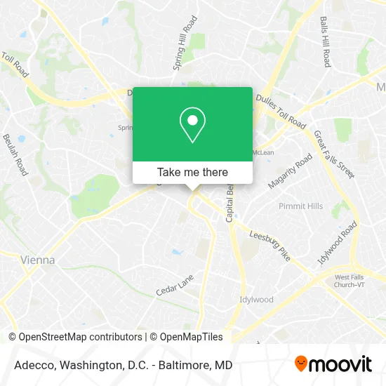 Adecco map