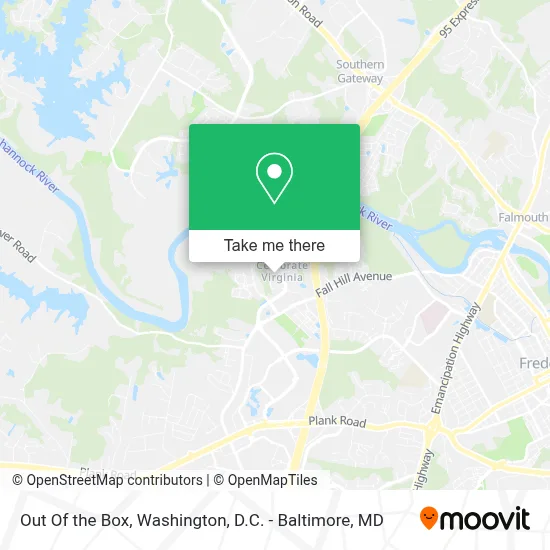 Out Of the Box map