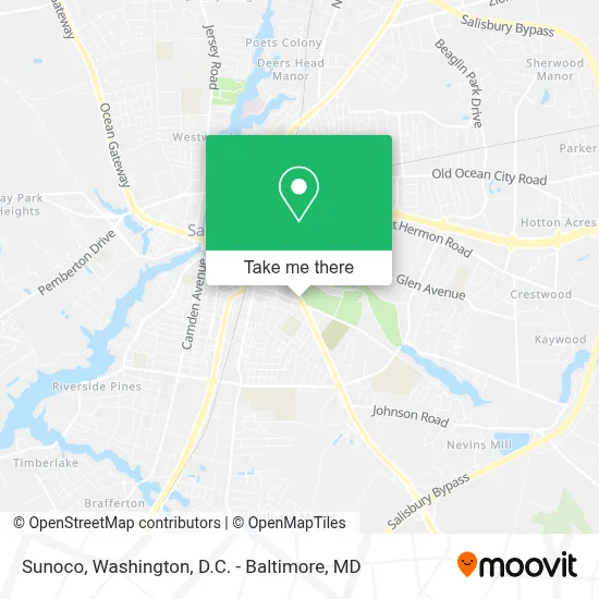 Sunoco map