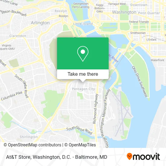 At&T Store map