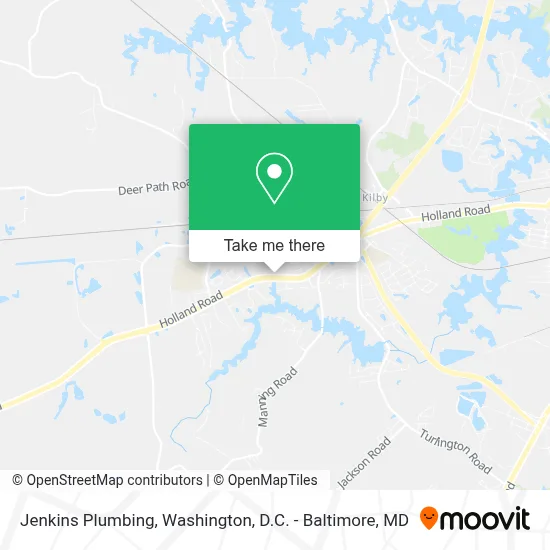 Jenkins Plumbing map