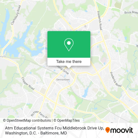 Atm Educational Systems Fcu Middlebrook Drive Up map