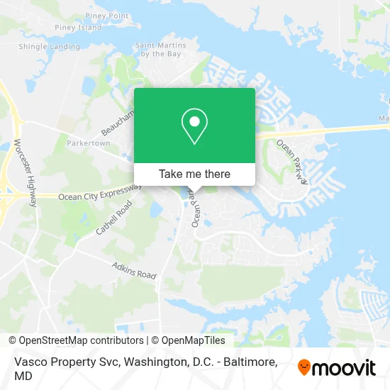 Vasco Property Svc map