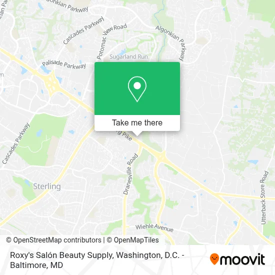 Roxy's Salón Beauty Supply map