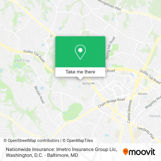 Nationwide Insurance: Imetro Insurance Group Llc map