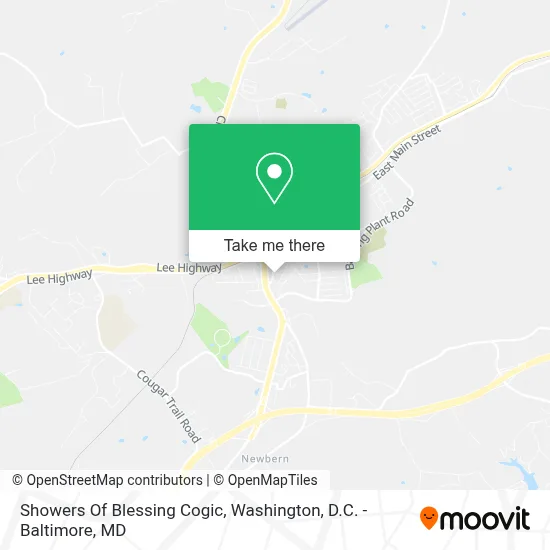 Showers Of Blessing Cogic map