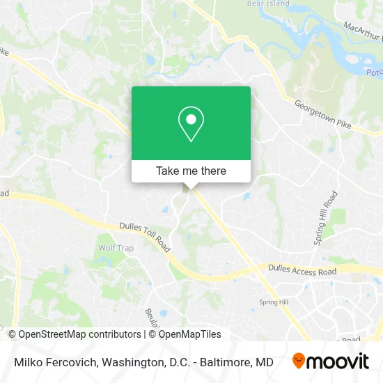 Milko Fercovich map