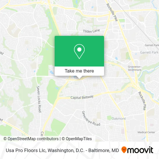 Usa Pro Floors Llc map