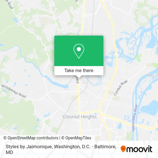 Styles by Jaimonique map