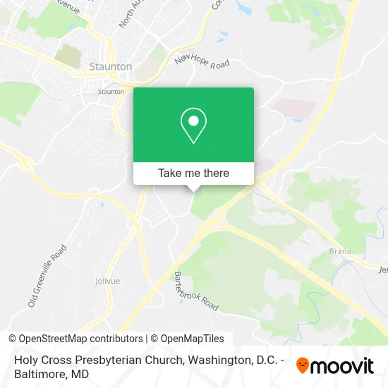 Holy Cross Presbyterian Church map