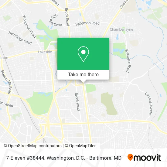 7-Eleven #38444 map