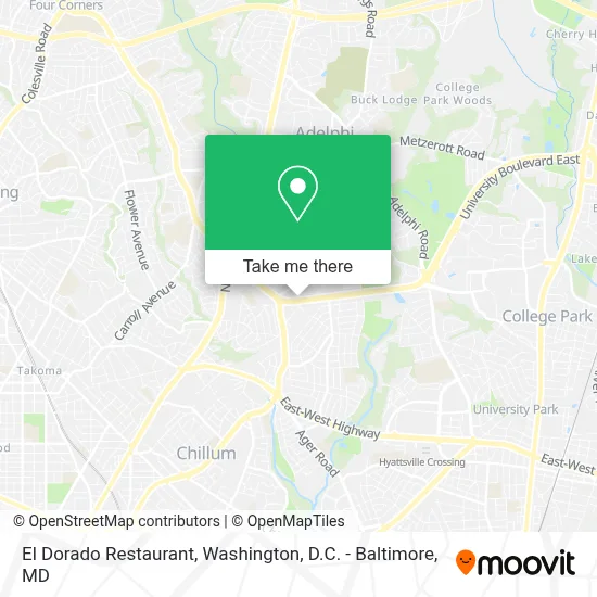 El Dorado Restaurant map