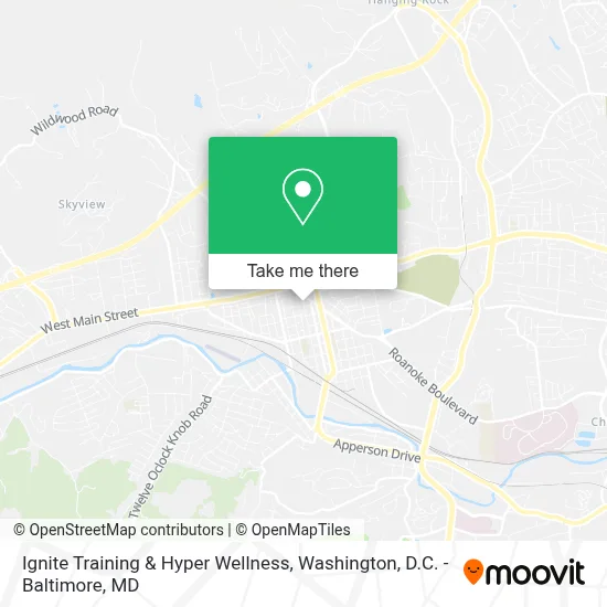 Ignite Training & Hyper Wellness map
