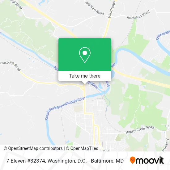 7-Eleven #32374 map