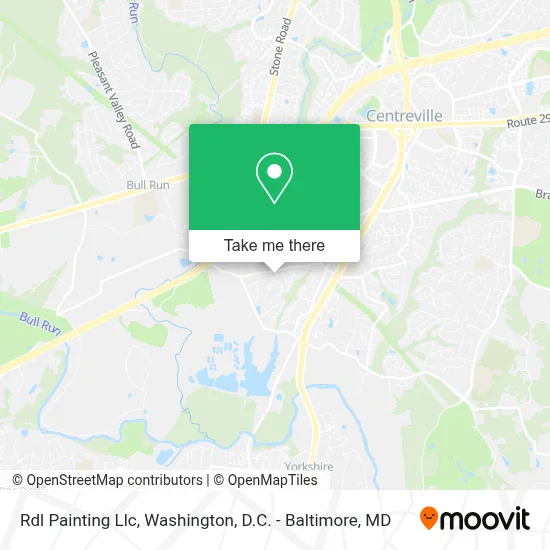 Rdl Painting Llc map
