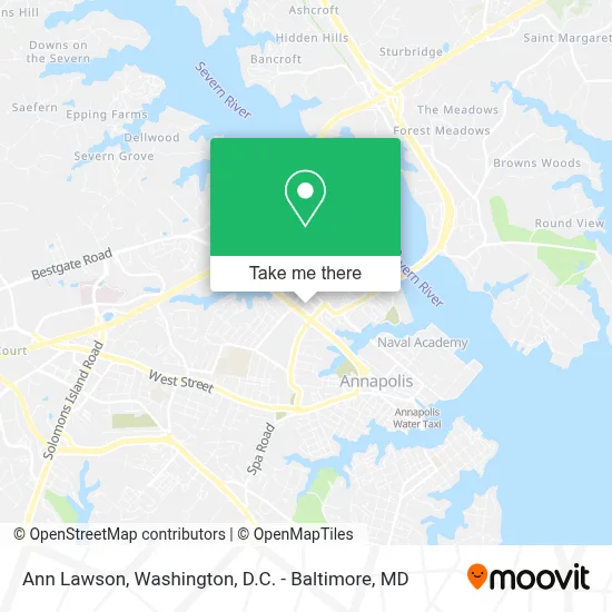 Ann Lawson map