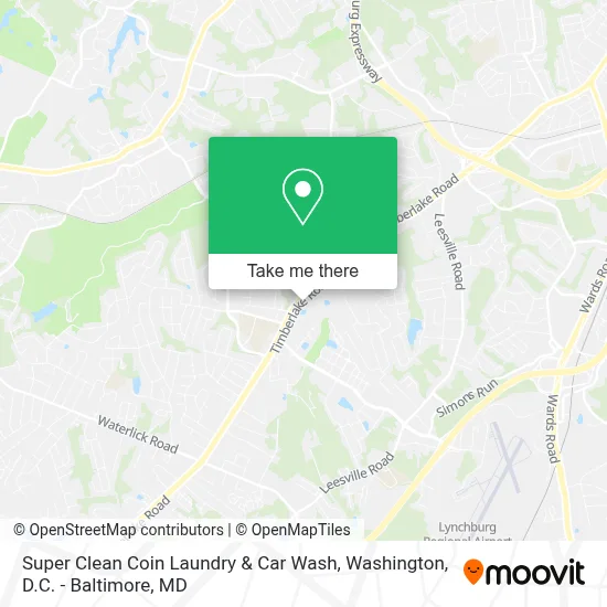 Super Clean Coin Laundry & Car Wash map
