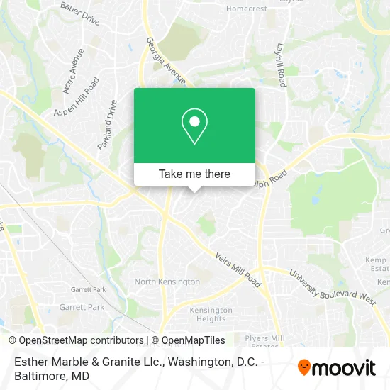 Esther Marble & Granite Llc. map