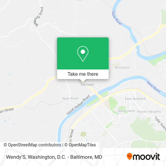 Wendy’S map