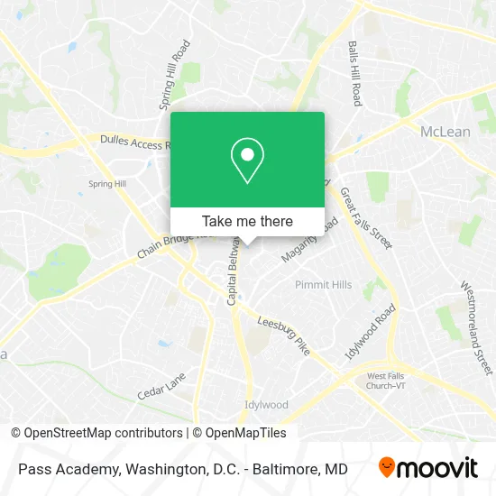 Pass Academy map