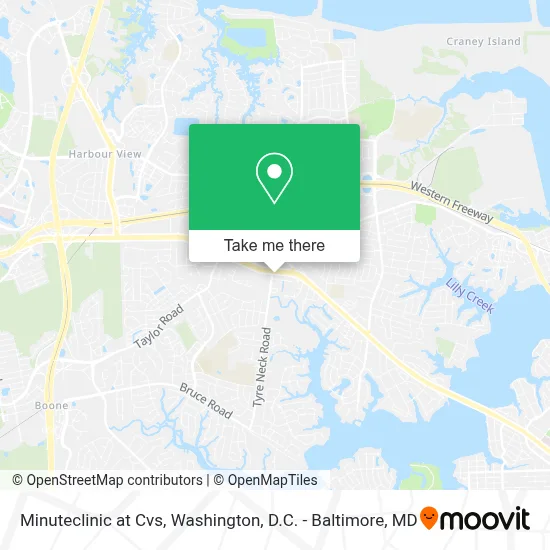 Minuteclinic at Cvs map