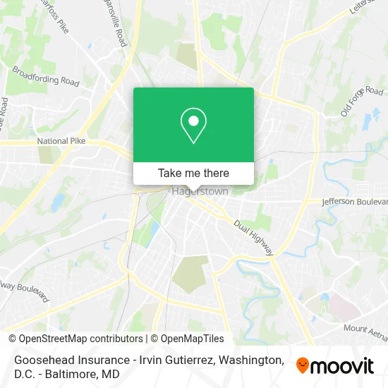 Goosehead Insurance - Irvin Gutierrez map