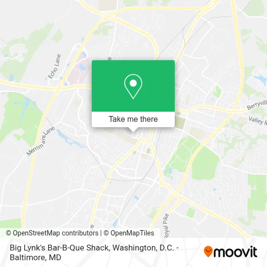 Big Lynk's Bar-B-Que Shack map