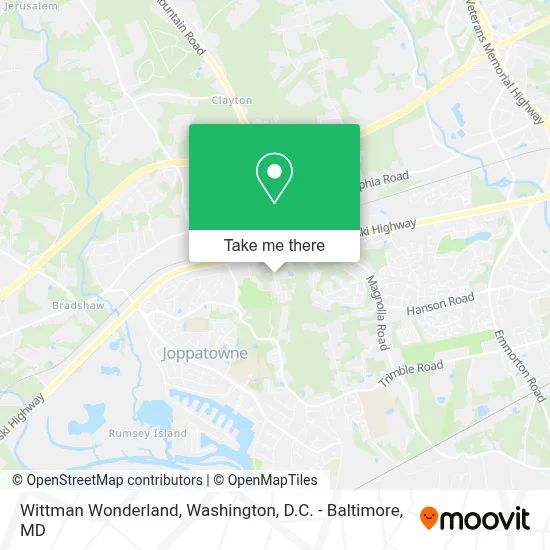 Wittman Wonderland map