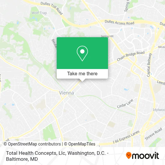 Total  Health Concepts, Llc map