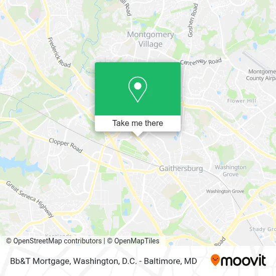 Bb&T Mortgage map