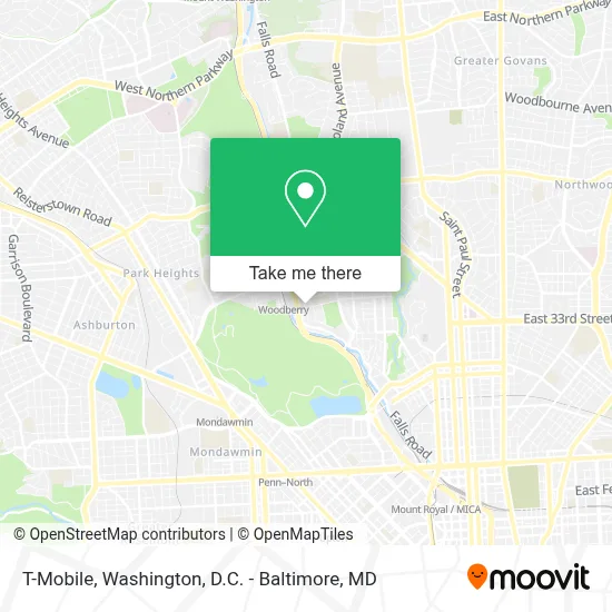 T-Mobile map