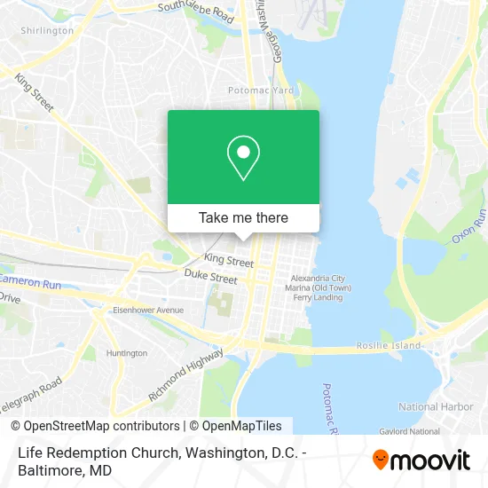 Life Redemption Church map