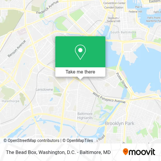 The Bead Box map