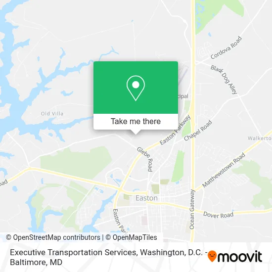 Executive Transportation Services map