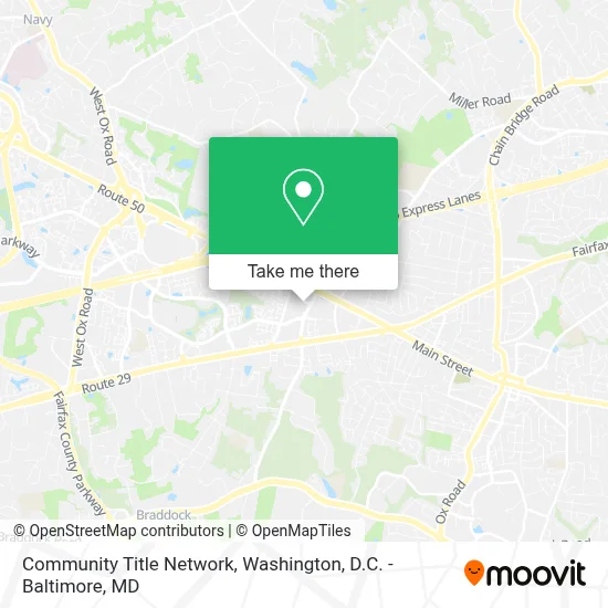Community Title Network map