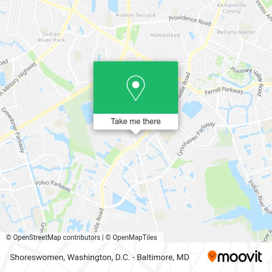 Shoreswomen map