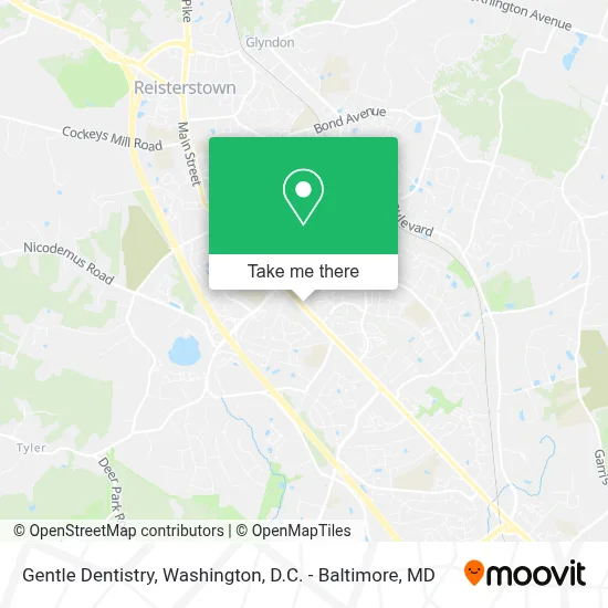 Gentle Dentistry map