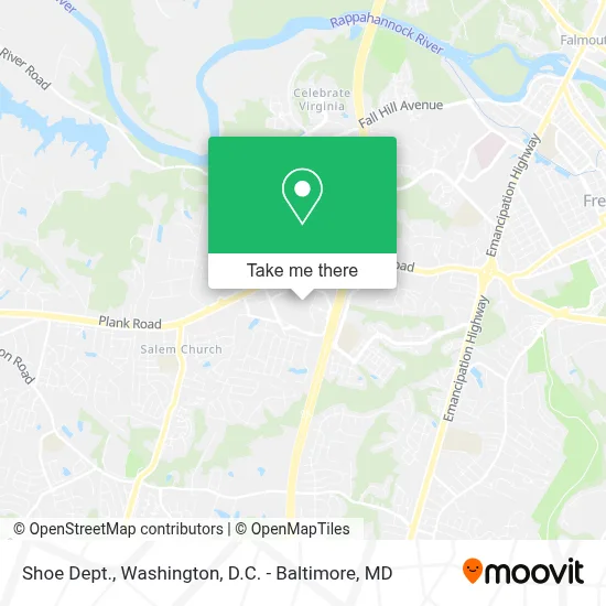 Shoe Dept. map