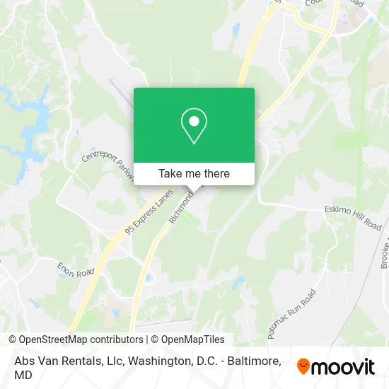 Abs Van Rentals, Llc map