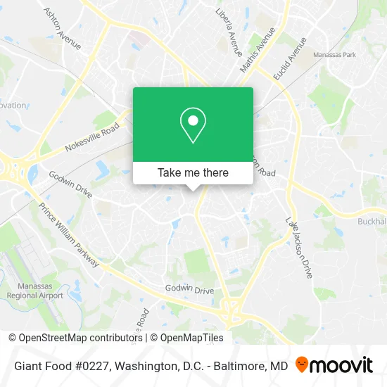 Giant Food #0227 map