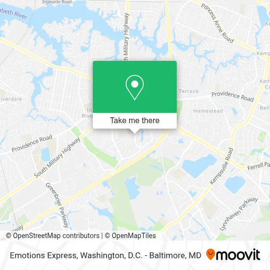 Emotions Express map