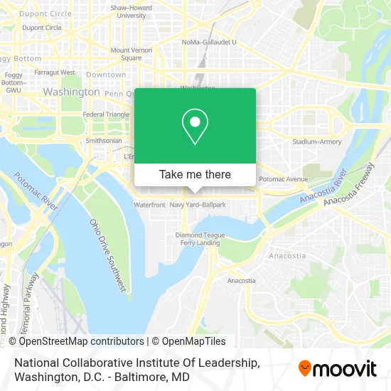 National Collaborative Institute Of Leadership map