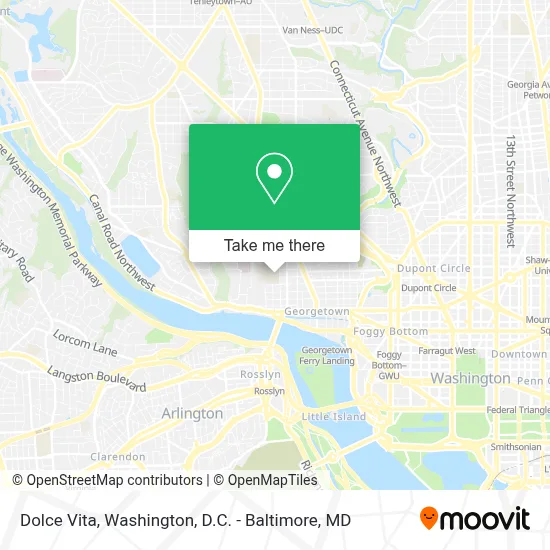 Dolce Vita map