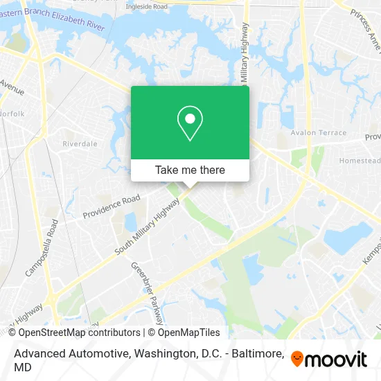 Advanced Automotive map