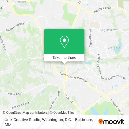 Unik Creative Studio map