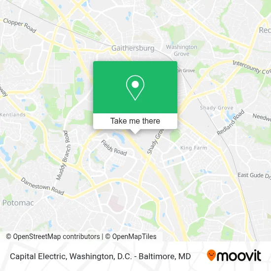 Capital Electric map